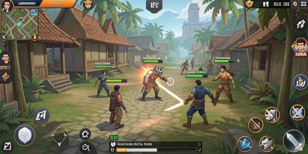 rap89 - Mode multiplayer yang memungkinkan permainan bersaing.